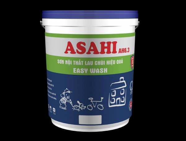 Sơn nội thất lau chùi hiệu quả Asahi